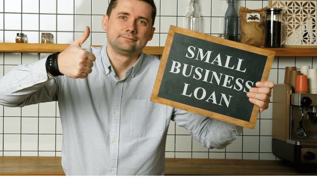 small business loan - cafe owner